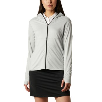 Columbia Sweater Dames, Omni-Wick Sky Full Zip Long Sleeve Grijs, 80MNBIJQW